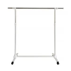 철제스탠드행거 높이조절행거 긴옷행거 1 옷걸이행거 이동식행거 옷행거