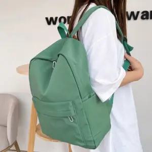 5색 1개 데일리 백팩 캐주얼 노트북 가방 학생가방 배 학생백팩 여성백팩