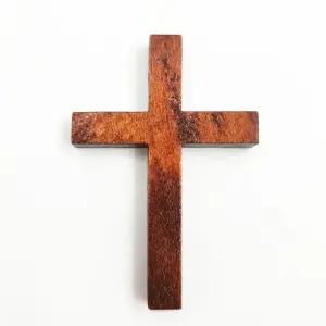 나무 기독교 키링 목걸이 재료 펜던트 공예 천주교 십자가 부자재