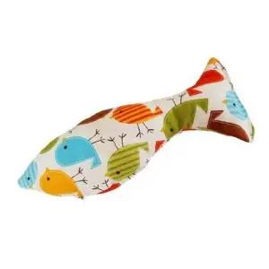 코코브라운 힐링타임 허그 캣닙쿠션 물고기 W7C2841