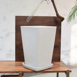 ksr 플라스틱화분 HM 가로줄사각(2호) 27x27x40cm (WFJ7PNT)