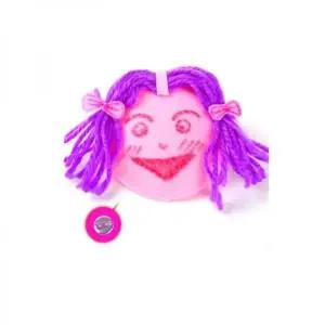 ksr 만들기놀이 도형털실인형뺏지만들기 학교 유치원 어린이집준비물 (WFJ7QKS)