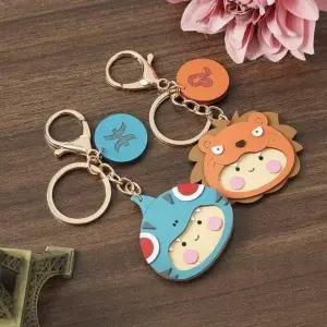 물고기 키홀더 가방 열쇠고리 2종세트 티니키링 (WFJSPZU)