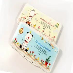 고품질 미술용 핑크 팔레트 초등학교 미술 준비물 소품 (WFK6NM4)