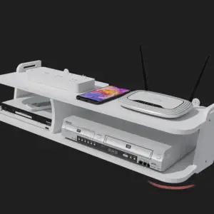 셋톱박스 티비 선반 벽걸이 공유기 거치대 소형