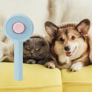 반려동물 강아지 고양이 털정리 빗 브러쉬 (WFK90BY)