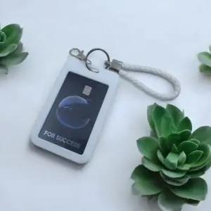 교통카드 신분증 학생증 하드케이스 가죽끈포함 (WFK99Y2)