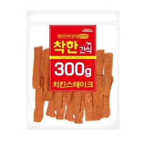 300g 치킨 착한간식 간식 피플펫 스테이크 강아지 (WFJ7X6Z)