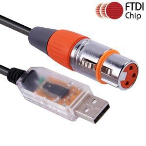 무대 조명 장비 코니, SGM 프리스타일러 다운로더 케이블, DMX 제어 USB RS485 XLR DMX512