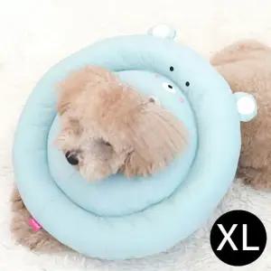 블루 곰 XL 반려동물 뉴베프카라 강아지넥카라 (WFJ7YL9)