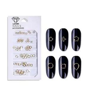 60입 네일팁 손톱파츠 손톱꾸미기 크롬파츠 네 (WFK9CJJ)