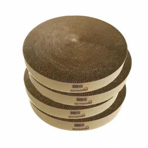 나뽀앤네찌 고양이 스크래처 리필 4개입 장난감 캣타워 애묘 용품 보드 리필판 애완동물