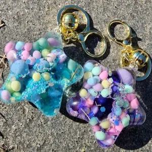 워터볼 키링 열쇠고리 가방 고리 걸이 WF7394F