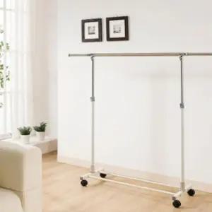 이동식행거 정리대 자취방 이동식 편리함 옷걸이1단 A형 (WFK9KLE)