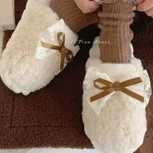 여성 실내화 털실내화 층간소음 슬리퍼 방한슬리퍼 ST9029 (WFK9GDK)