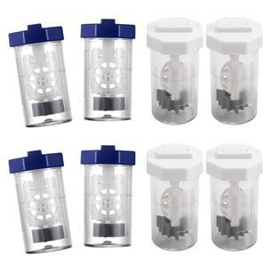 AT05-8 조각 과산화수소 콘택트 렌즈 클리너 케이스  세탁기 여행용 크기 통풍형 범용