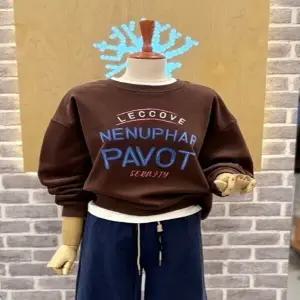 [레코브] 배색나염기모맨투맨 LC61EZLT529X