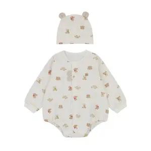 [압소바] [임신/출산선물] 26봄신상 위고 요루 바디슈트(모자세트) (A1110624)