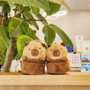 [하프클럽/]열쇠고리 카피바라 동전지갑 키링 귀여운지갑 캐릭터키링