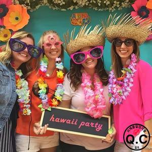 10/20/50Pcs 하와이 인공 꽃 Leis 화환 목걸이 여름 열대 해변 생일 파티 장식 용품 결혼식