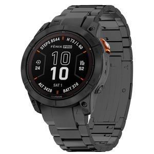 LDFAS Fenix 8 / 7X 6X 밴드, 26mm 티타늄 메탈 [슈퍼 스크래치 방지] 퀵 핏 시계 스트랩, Garmin Pro 5X Plus Enduro 2 tactix 7 밴드와 호환 가능