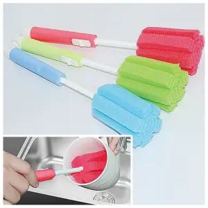 보온병세척솔 텀블러 병 컵 닦는 롱 젖병 길이조절 빨대 물통