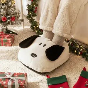 [룸디]스누피 따뜻한 겨울 선물 온열 풋워머 세척 가능 USB 발난로 RD-08