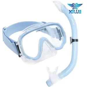 XBLUE 레저용 마스크 스노클세트 N155224 레저스포츠