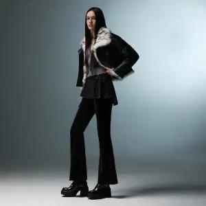 [에고이스트](대전신세계)[CAPSULE LINE] 벨루아 슬림 부츠컷 스커트 세트 팬츠 (ER4WP161)