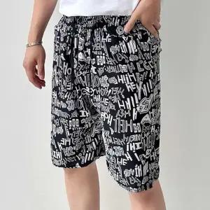 루즈핏 트레이닝 이지웨어 홈웨어 리조트룩 휴가룩 스트릿 하프 캐주얼