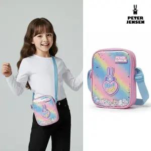 [백화점 출고] 피터젠슨 크로스백 여아 팝 그라데이션 무빙 스팽글 탈부착 스트랩 보조가방 가방