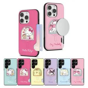 갤럭시 S24 S25 울트라 A16 A36 산리오 윈도우 포차코 헬로키티 쿠로미 투카드 맥세이프 케이스