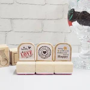 브라운 세트 스탬프 나무 (WFKB40I)