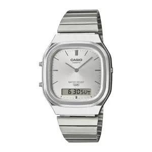 [CASIO] 카시오 빈티지 아나디지 메탈시계 AQ-240E-7ADF