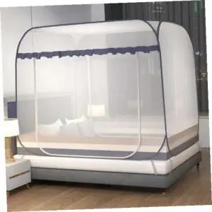 거실 침대 베이직장 사각형 원터치 방충망 딥 차단막