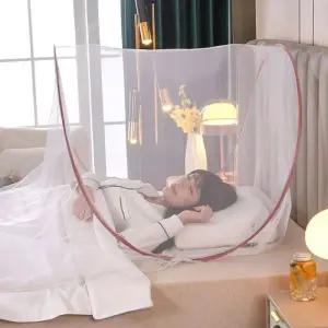 원터치 베이직장 야외 캠핑 접이식 촘촘한 돔형 캐노피