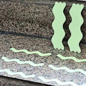 미끄럼 방지베스트 스티커 12P 안전 계단