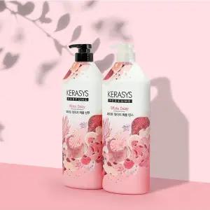 [보리보리/애경]애경 케라시스 퍼퓸 화이트 데이지 헤어 샴푸 1L+린스 1L