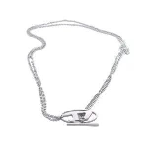 남녀공용 D Logo 체인 목걸이(DX1534040)