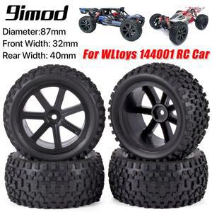 RC 자동차 바퀴 및 어 1/10 스케일 12 육각형 144001 124019 12428 at HSP I  업그레이드 부품