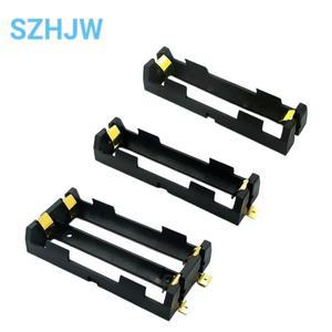 호환 1x2x3x4x18650 SMT 배터리 홀더 상자 스토리지 케이스 컨테이너 청동 핀 충전식