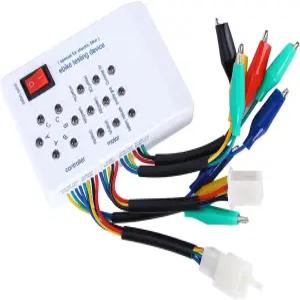 스쿠터 전기 자전거 진단용 인디케이터가 있는 휴대용 브러시리스 모터 테스터 고효율 점검용 WGFOIP