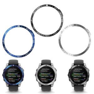 Garmin Fenix 8 47/51mm Smart 호환watch 메탈 프레임 접착 보호 커버 Epix Gen2 7 7S 용 패션 베젤 링