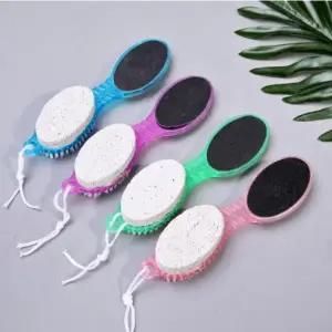 화산석 발각질 제거기 브러쉬 스틸 풋파일