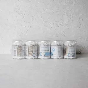 튼튼나무 위생 면봉 원통 100P x 10개 면봉 순면면봉 목욕탕 사우나