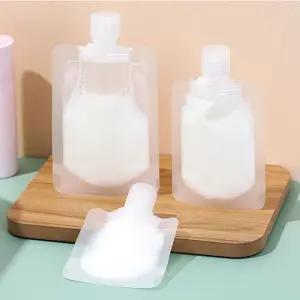 휴대용 소분 파우치 50ML 화장품 샴푸 로션 여행 여행갈때편리한 질이좋은