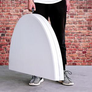 접이식 원형 원탁 야외 1 2미터 6인용 BBQ전용 다이닝 135cm 73cm 업소용