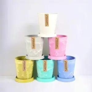 고품질 피클레온 리사이클 클라우드팟 화분 2호 13x13.5cm (WFKADQV)