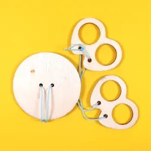 쌩쌩이 끈팽이 실팽이 만들기 꾸미기