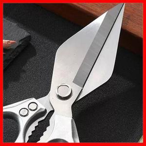 고기, 생선, 채소 절단용 초강력 다용도 가위 스테인리스 주방 닭뼈 바베큐